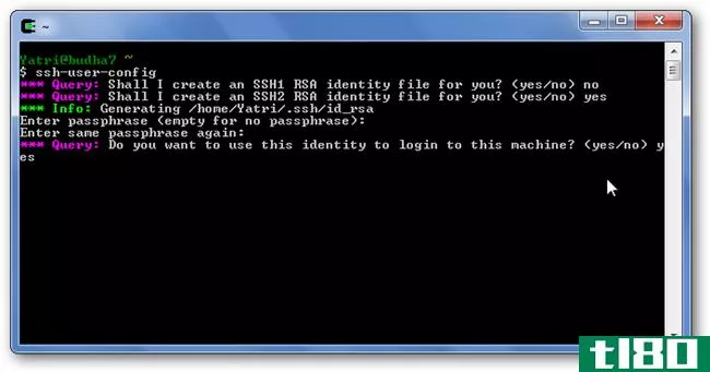 如何使用cygwin获得对windows7的ssh命令行访问