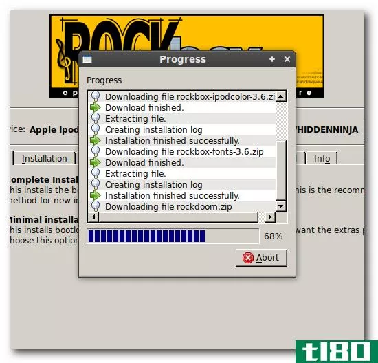 使用rockbox升级旧ipod