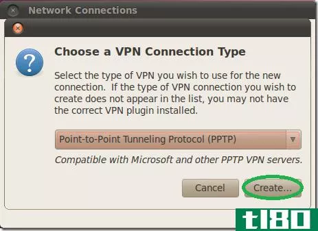 如何在Ubuntu10.04上设置“分离隧道”vpn（pptp）客户端