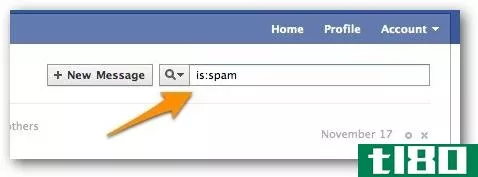 如何检查你的facebook邮件垃圾邮件/垃圾邮件文件夹