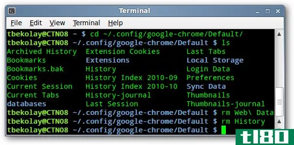 在linux崩溃后恢复大部分google chrome配置文件