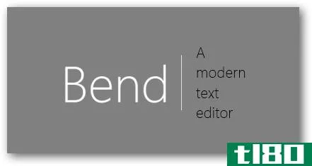 使用bend编辑文本样式