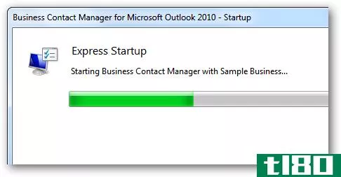 outlook business contact manager 2010入门