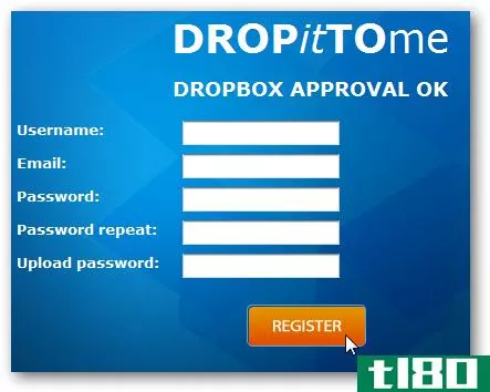 通过电子邮件或网页将文件发送到dropbox