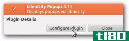 如何在ubuntu中禁用pidgin通知