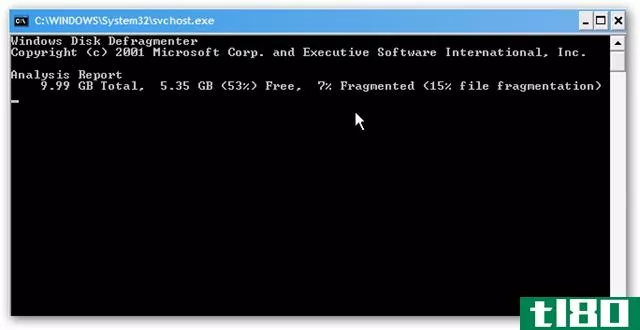 在WindowsXP中创建自己的Windows7样式的自动碎片整理