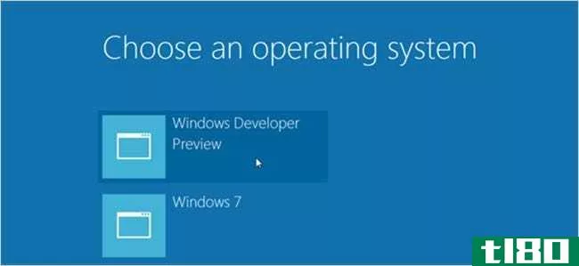 如何在不重新分区的情况下双引导Windows7和Windows8（使用vhd）