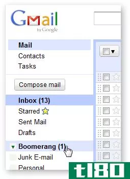 在gmail中使用boomerang发送或接收电子邮件（我们有邀请）