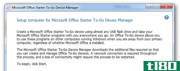 如何创建MicrosoftOfficeStarter2010的便携式u**版本