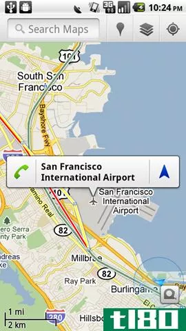 在你的android**上启用google地图实验室来获得额外的功能
