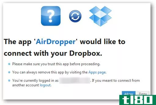 通过电子邮件或网页将文件发送到dropbox