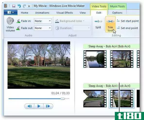 使用windows live影音**将照片和家庭视频转换为电影