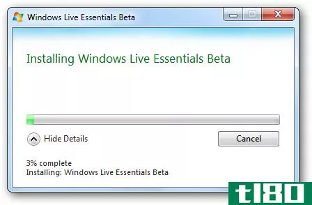 截图教程：windows live软件包测试版