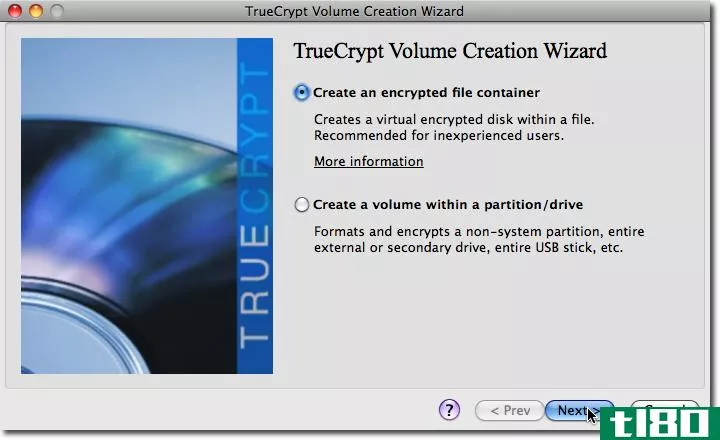 mac os x上truecrypt驱动器加密入门