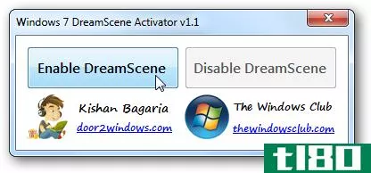 在任何版本的vista或windows 7中启用dreamscene