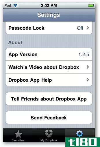 如何将dropbox与iphone或ipod touch配合使用