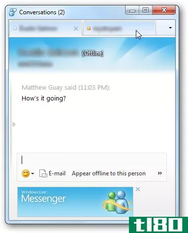 将社交网络与windows live messenger beta版集成