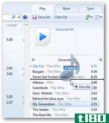 在windows media player 12中创建自定义播放列表