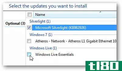 初学者极客：让Windows7更新找到不仅仅是操作系统的更新