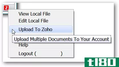 在firefox中轻松打开zoho文档和电子表格