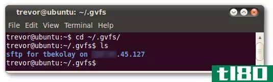 如何在ubuntu中挂载远程文件夹