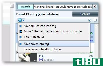 使用tagscanner标记并重命名音乐