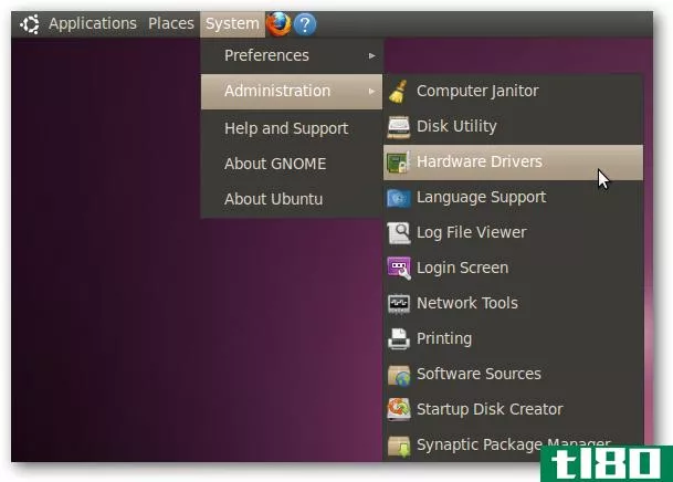 如何向ubuntu 10.04添加专有驱动程序