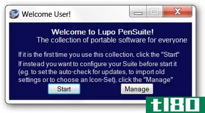 使用lupo pensuite为闪存驱动器填充便携软件