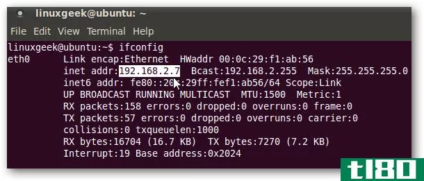 如何将静态ip分配给Ubuntu10.04桌面计算机