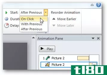 如何在powerpoint2010中设置文本和对象的动画