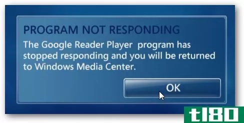 在windows 7 media center上运行google reader play