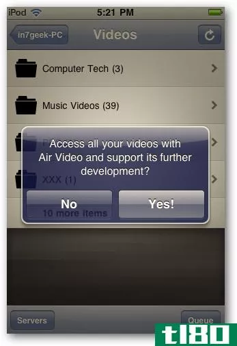 从windows或os x将视频流到iphone、ipad或ipod touch
