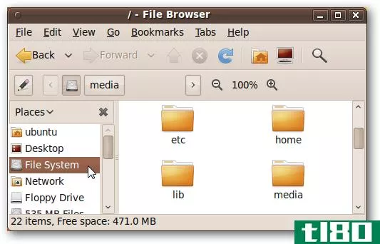 用ubuntu live cd从出现故障的pc上移动文件