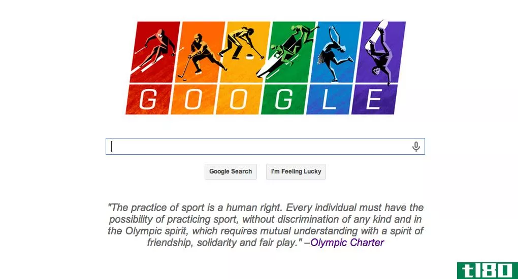 谷歌在彩虹奥运主页上以俄罗斯反同性恋法律为目标