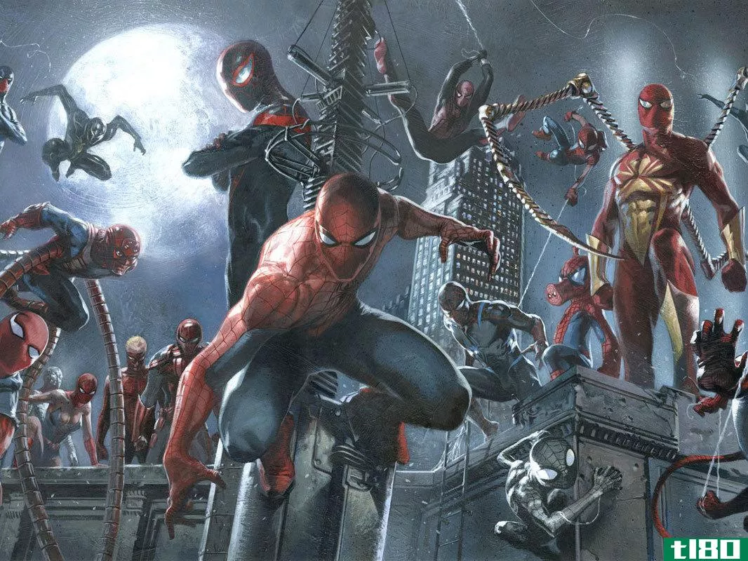 惊奇漫画将在即将到来的活动中与每一个曾经存在过的蜘蛛侠合作