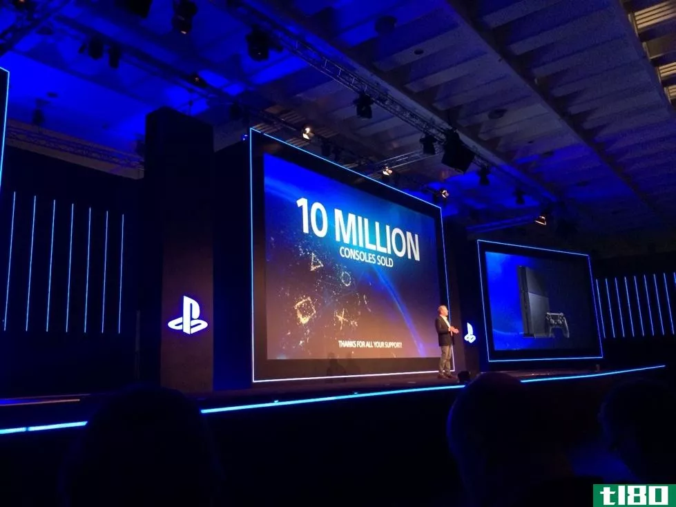 索尼已售出1000万台playstation 4s