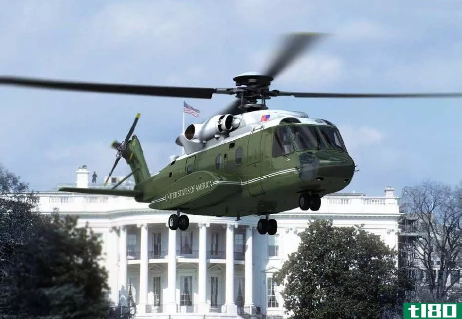 这是总统新的价值12亿美元的直升机
