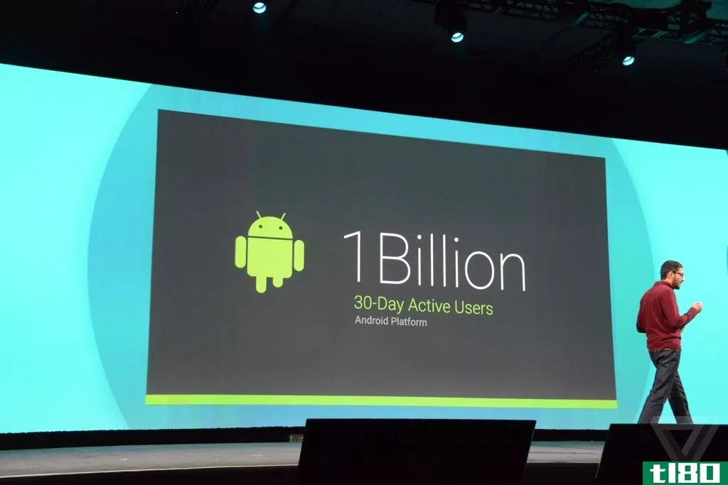 谷歌每月鼓吹10亿android活跃用户
