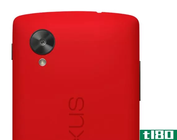 谷歌的Nexus5现在有亮红色