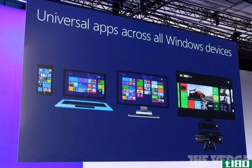 从手机到xbox one，微软新推出的通用windows应用程序随处可见