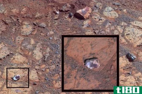 火星之谜解开：甜甜圈形状的岩石被火星车撞死