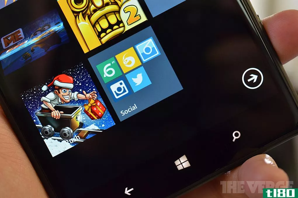 微软透露windows phone 8.1即将推出文件夹