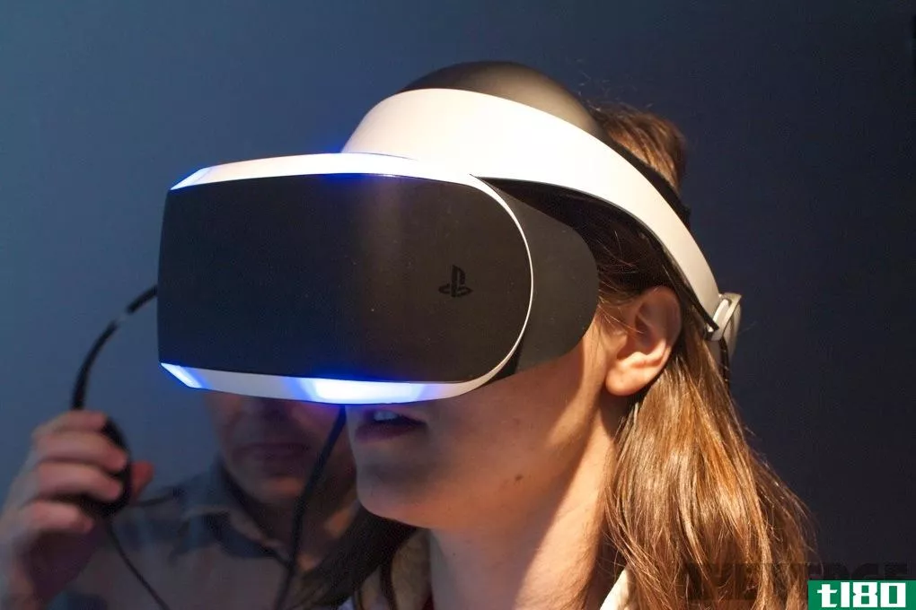 索尼的虚拟现实耳机是oculus rift的有力竞争者