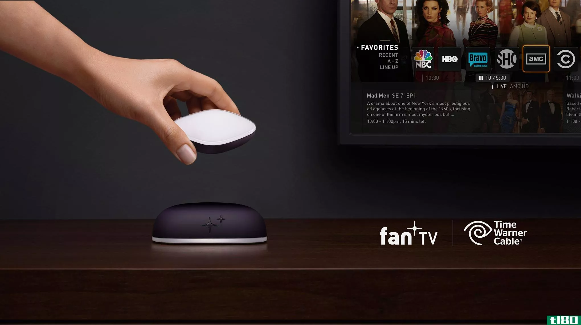 fan tv的新机顶盒将连接时代华纳有线电视
