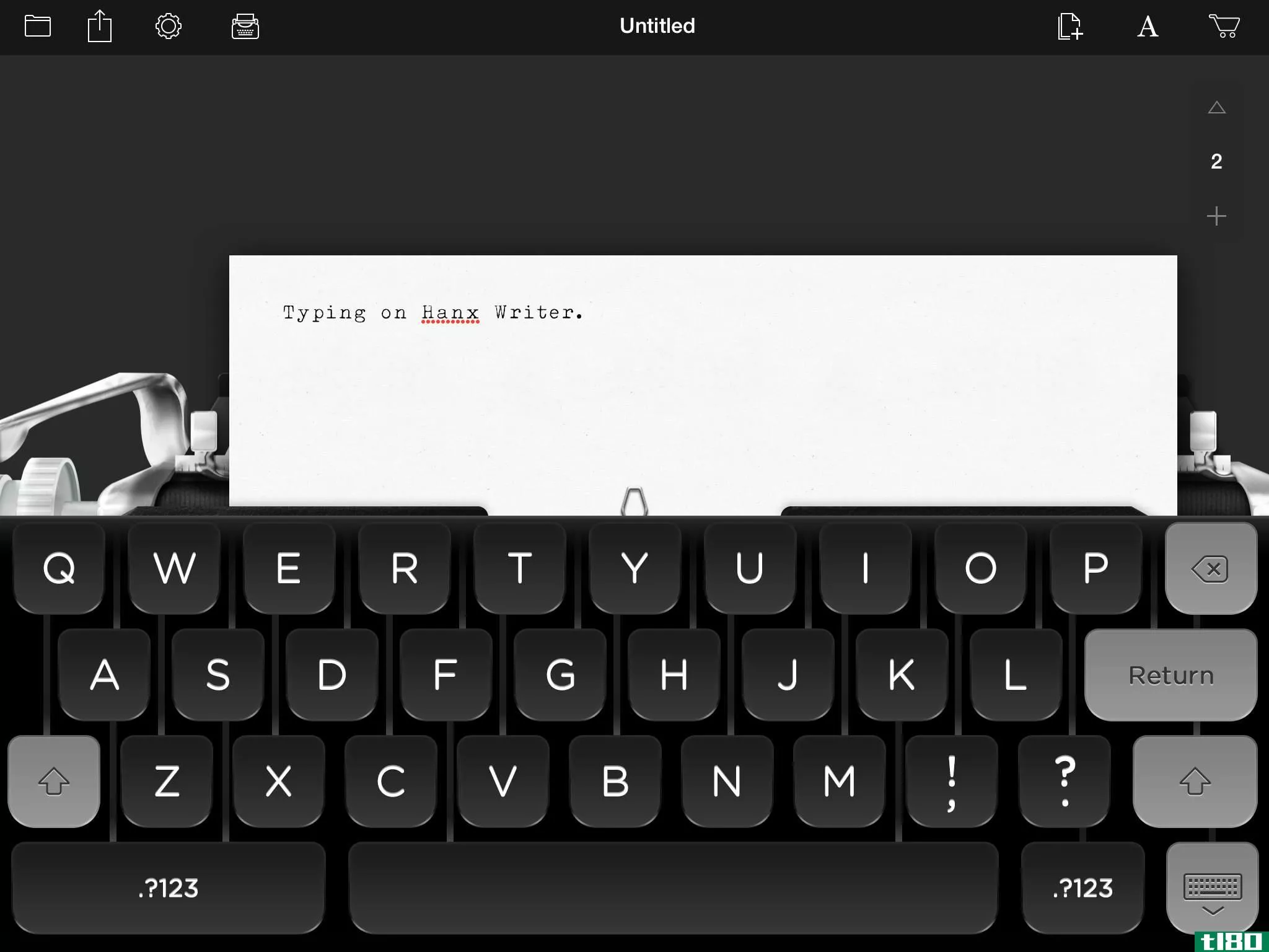 汤姆·汉克斯刚刚发布了一款ipad打字机应用程序