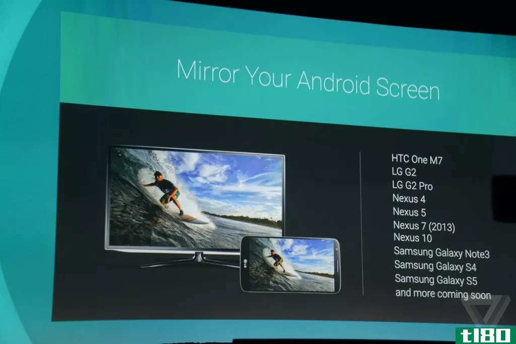 chromecasts很快就能镜像你的android手机了