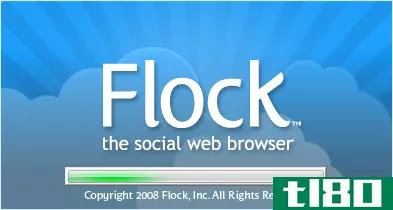 使用flock的社交网络浏览