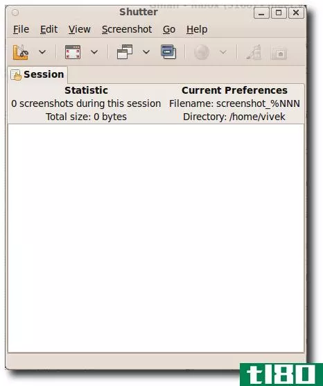 shutter是ubuntu最先进的屏幕截图工具