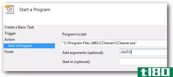 将ccleaner设置为每晚在Windows7、vista或xp中自动运行