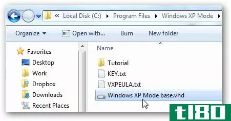 如何在Windows7上的virtualbox中运行xp模式（有点）